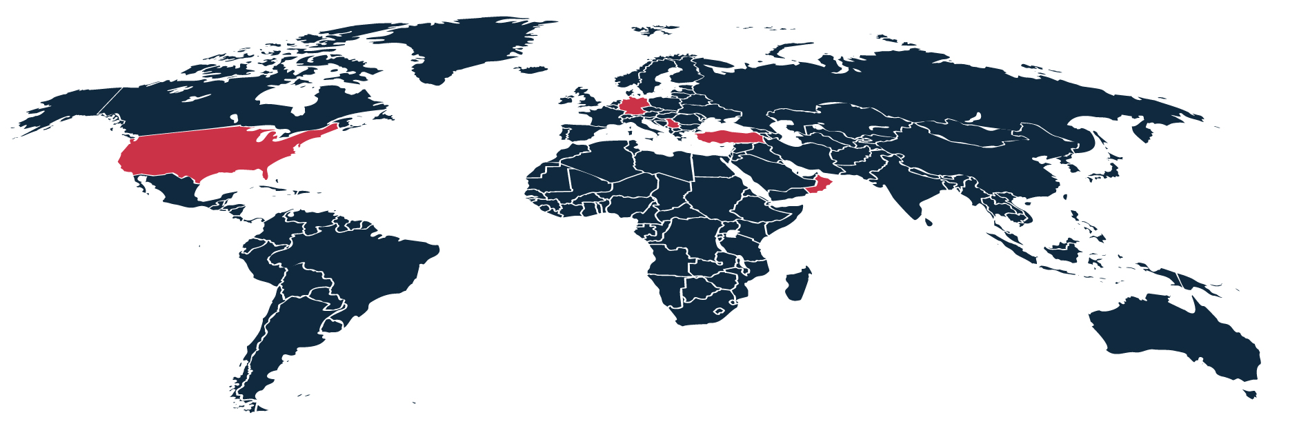Gen Group Worldwide Map